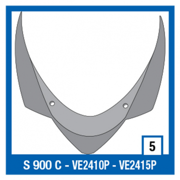 Shark back ventil BLK S900 & c