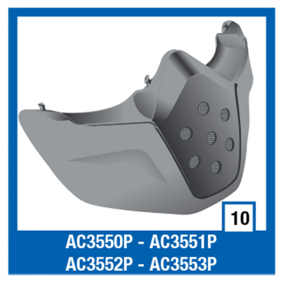 Shark All Over Mask Raw